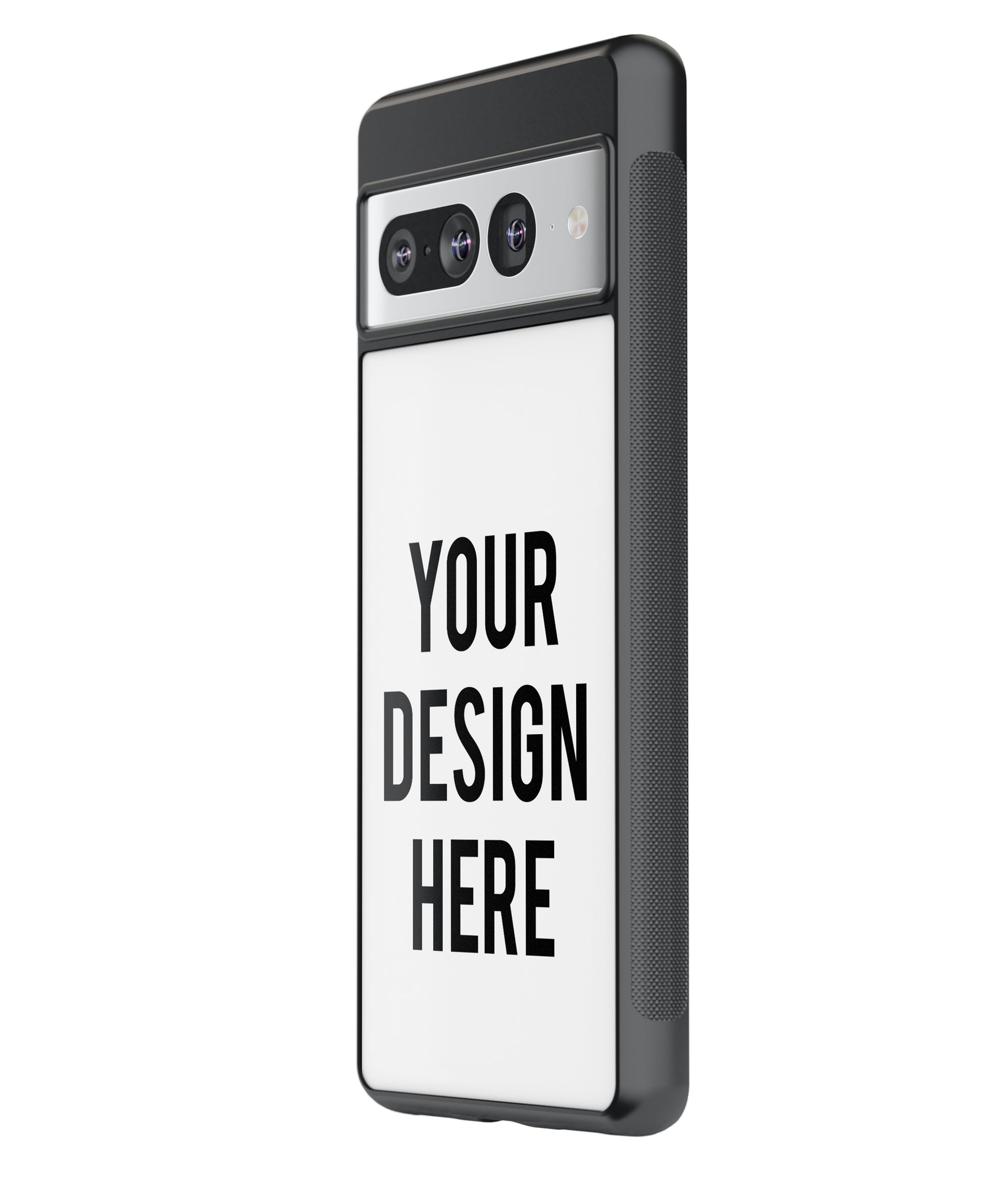 Side View of a Custom Made Google Pixel Phone Case by ThePhoneCasePlace.com