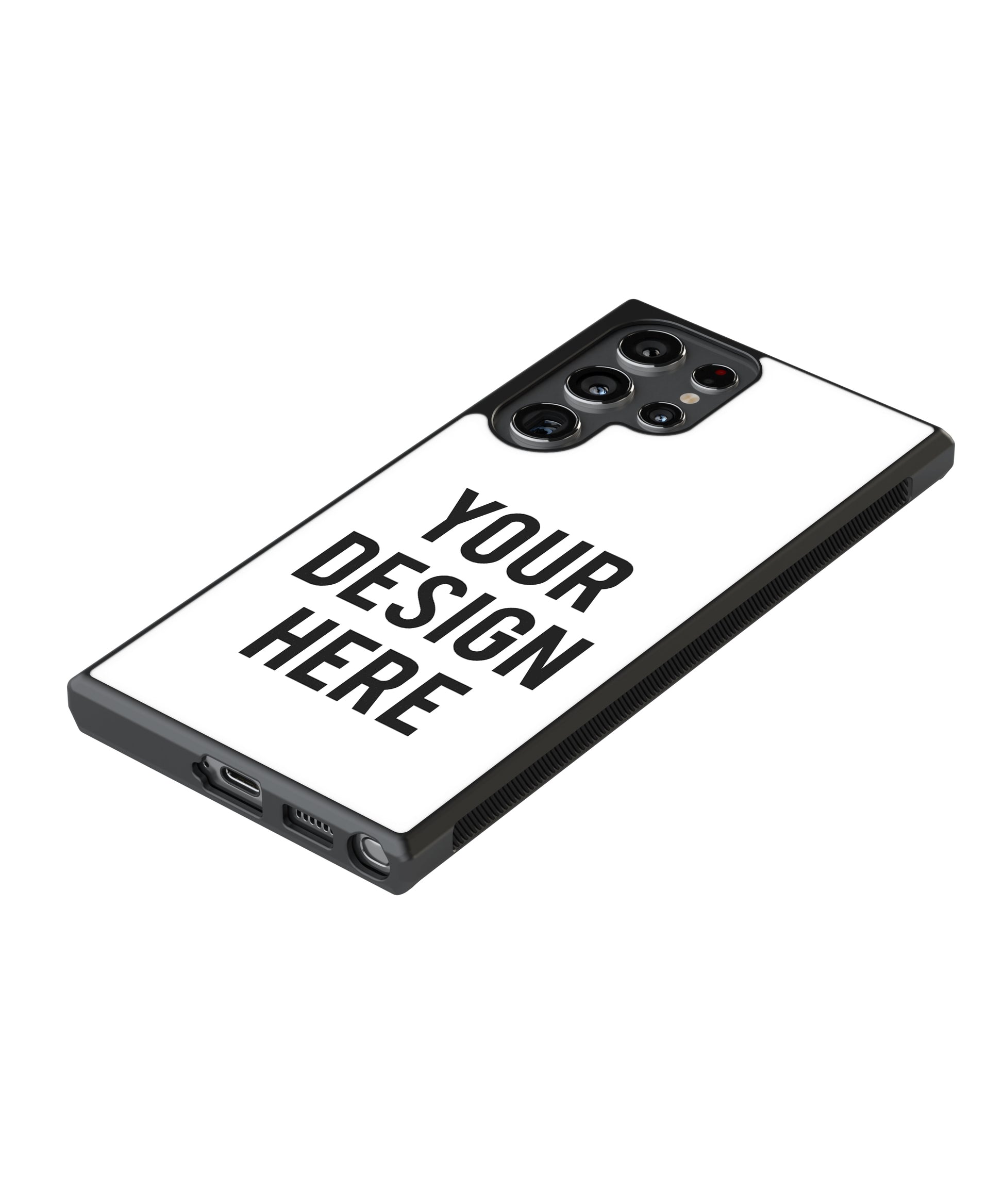 Flat View of ThePhoneCasePlace.com's Custom Samsung Galaxy Phone Case