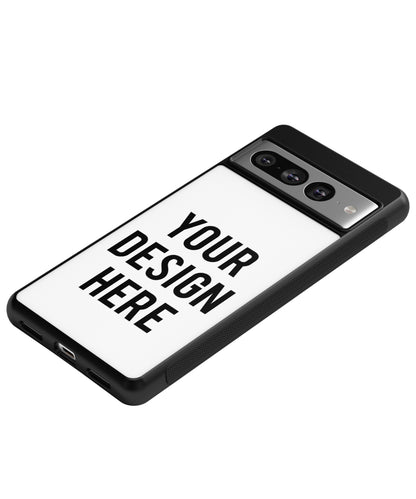 Flat View of a Custom Made Google Pixel Phone Case by ThePhoneCasePlace.com